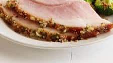 Double Mustard and Herb Crusted Ham