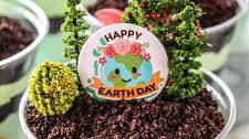 Earth Day Oreo Dirt Cake Cups