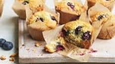 Easy blueberry muffins