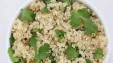 Easy Cilantro Lime Quinoa