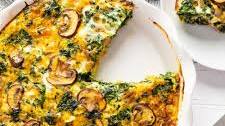 Easy Crustless Spinach Quiche