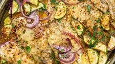 Easy Garlic Parmesan Baked Flounder Recipe (20 mins)