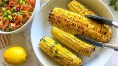 Easy Grilled Corn on the Cob and Garlic Butter Recipe