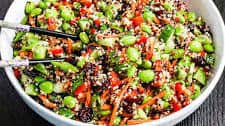 Easy Quinoa and Edamame Salad