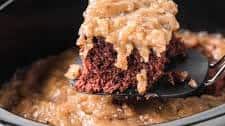 Easy Slow Cooker German Chocolate Cake