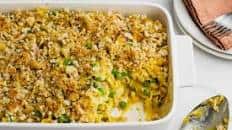 Easy Tuna Noodle Casserole With Cheddar Cheese