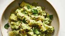 Edamame Pesto Pasta