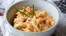 Egg salad with smoked paprika and chives