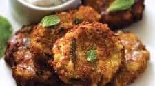 Eggplant Fritters - Melitzanokeftedes