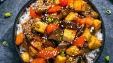 Eggplant Tofu Stir Fry