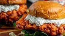 Extra Crispy Fried Buffalo Chicken Sandwich Recipe