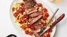 Fajita-Style New York Strip Steaks