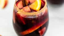 Fall Spiced Apple Cider Sangria