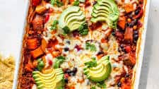 Quinoa Enchilada Bake (One Pan) Thumbnail