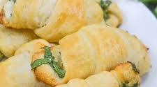 Feta and Spinach Crescent Rolls