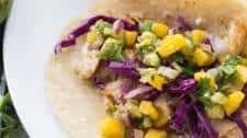 Fish Tacos with Mango Salsa