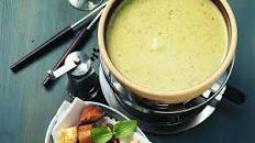 Fondue au pesto