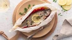 French Trout in Papillote