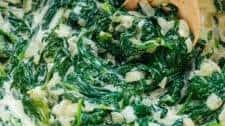 Fresh Creamed Spinach