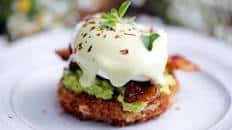 Fried Green Tomato Eggs Benedict