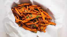 Garlic And Herb Sweet Potato Fries