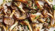 Garlic Butter Oyster Mushrooms