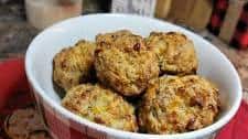 Garlic Cheddar Bay Sausage Balls