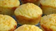 Garlic Cheddar Cornbread Muffins