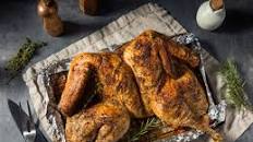 Garlic Herb Spatchcock Turkey