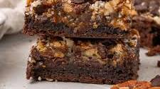 German Chocolate Cookie Bars