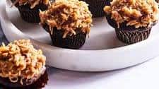 German Chocolate Cupcakes