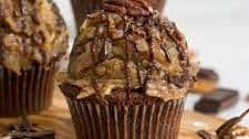 German Chocolate Cupcakes