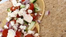 Greek Chicken Feta Wrap