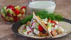 Greek Chicken Tacos