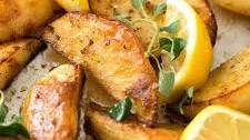 Greek Lemon Potatoes