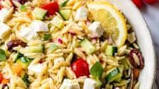 Greek Orzo Salad Recipe