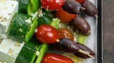 Greek Salad Skewers