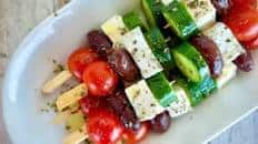 Greek Salad Skewers