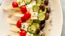 Greek Salad Skewers