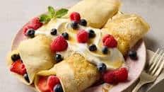 Greek Yogurt Crepes