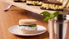 Greek Yogurt Cucumber Sandwiches