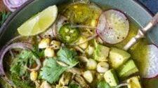 Green Chicken Pozole