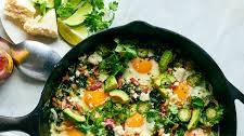 Green Shakshuka With Avocado and Lime