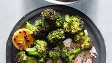 Grilled Broccoli with Smoky Yogurt Sauce