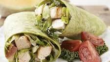 Grilled Chicken Caesar Salad Wrap