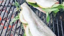 Grilled Rainbow Trout with Lemon and Fresh Herbs