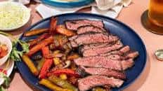 Grilled Skirt Steak Fajitas Recipe