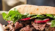 Grilled Skirt Steak Sandwich