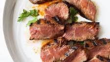 Grilled Sriracha Marinated New York Strip Steak