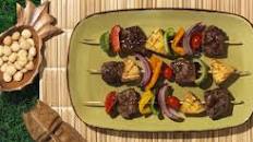 Grilled Steak Kabobs with Pineapple & Pepper